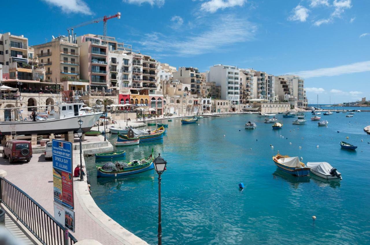 Modern Apartment Just Off The Promenade Sliema Exterior foto